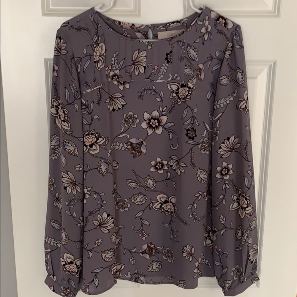 Loft Floral Blouse